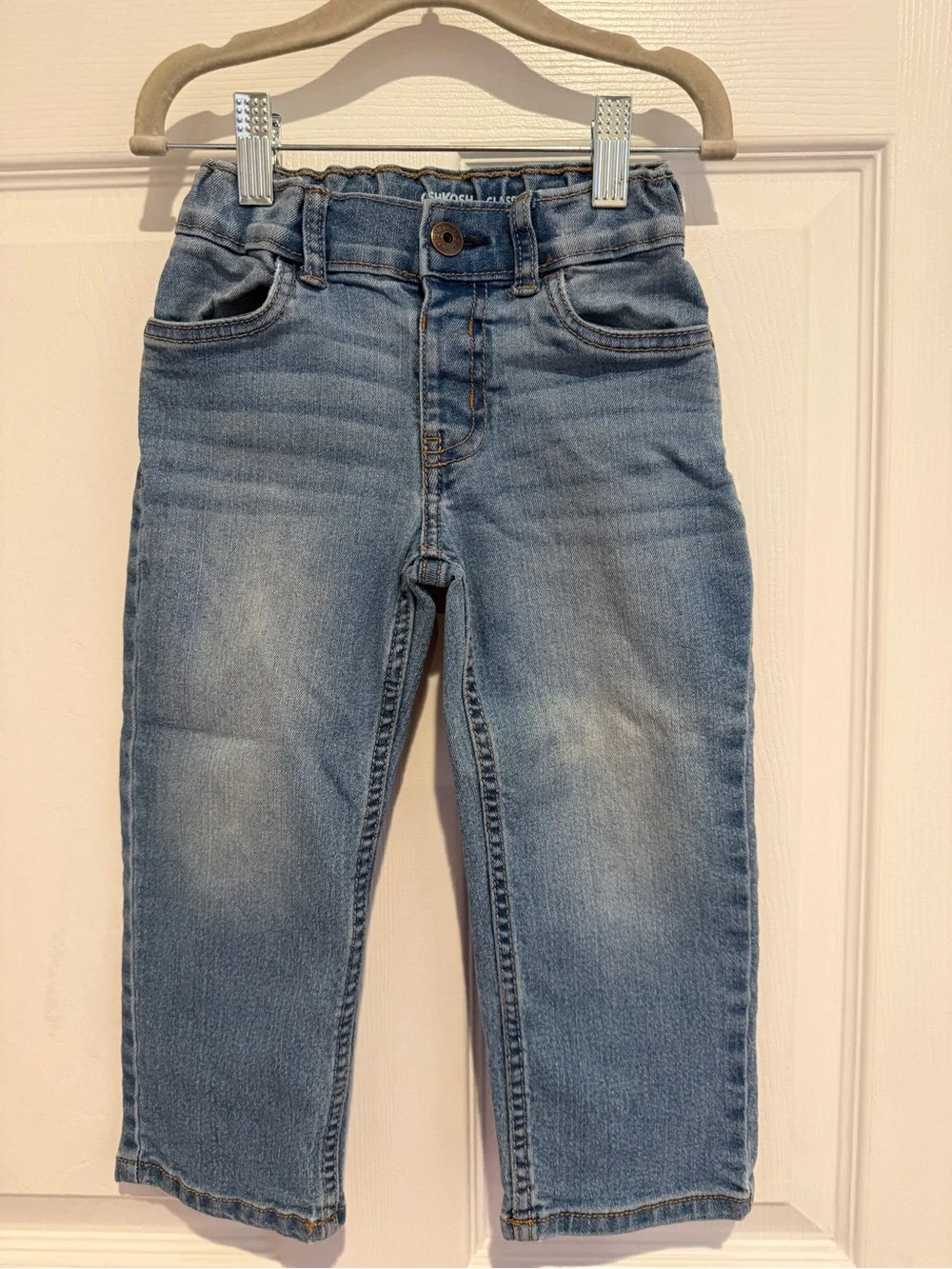 Lot of 4 OshKosh B’gosh Boys Jeans 3T Bundle Straight Classic Multiple Washes - Picture 11 of 14